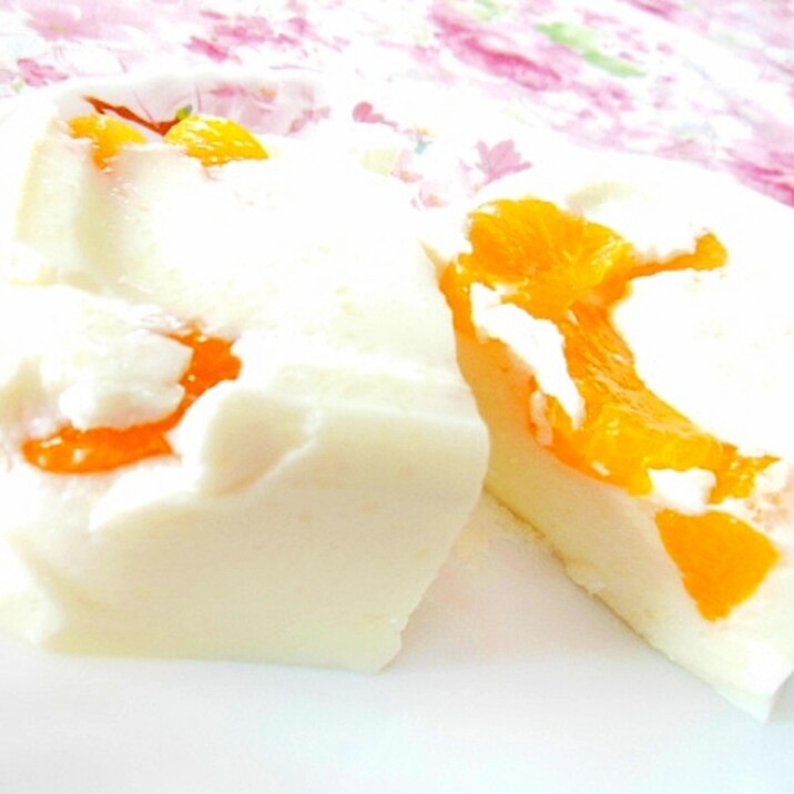 ❤水切りヨーグルトとホエーと豆乳のチーズケーキ風❤